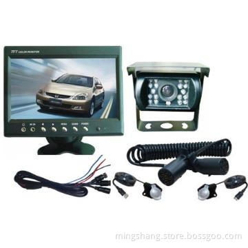 7\'\' Trailer Rear view camera system  with Trailer cable& 3 Channels A